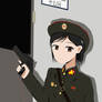 Female North Korean Soldier