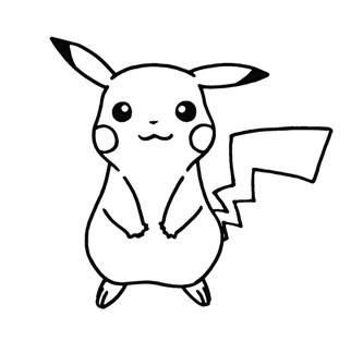 Line Vector Pikachu Pikachu Line Art by ShutupZin on DeviantArt