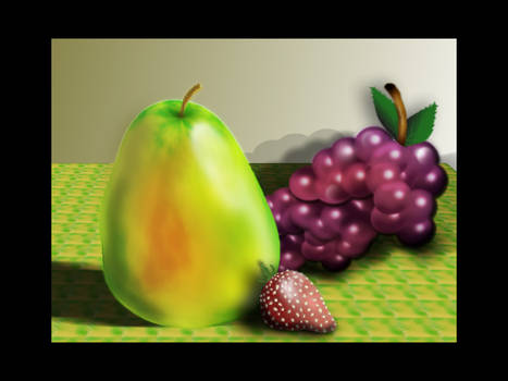 Fruit on a table version 2