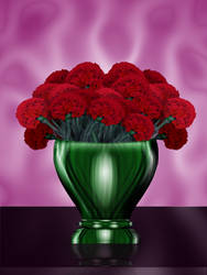 carnation bouquet  virtual