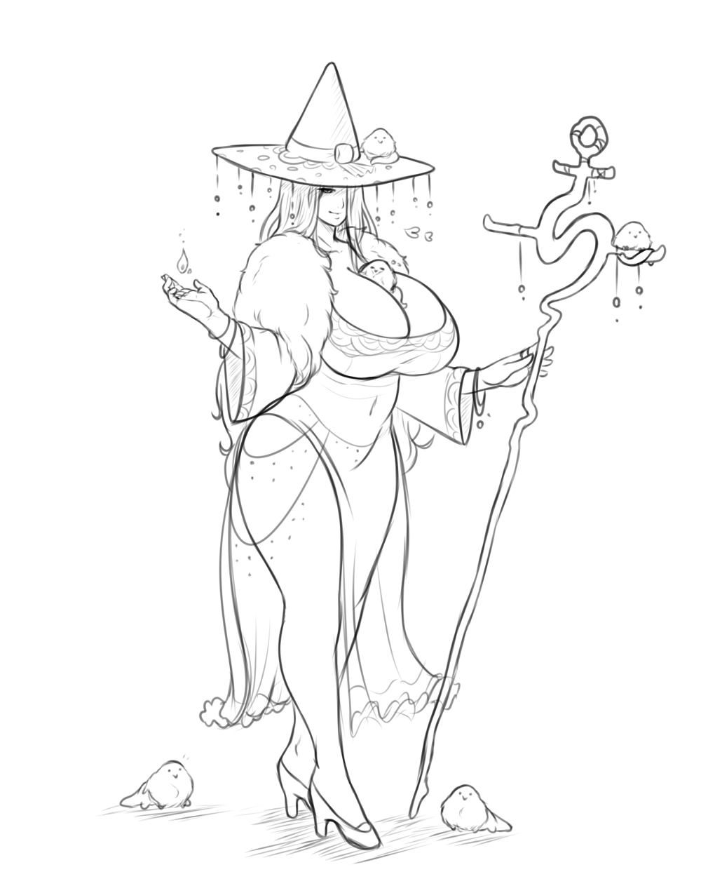 Cockatrice Witch