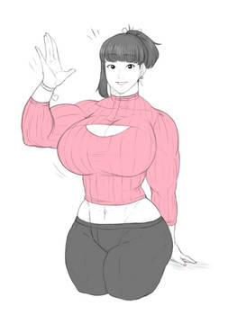 Muscle GF sweater