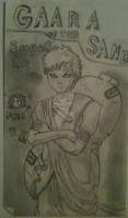 Gaara of the Sand Sketch