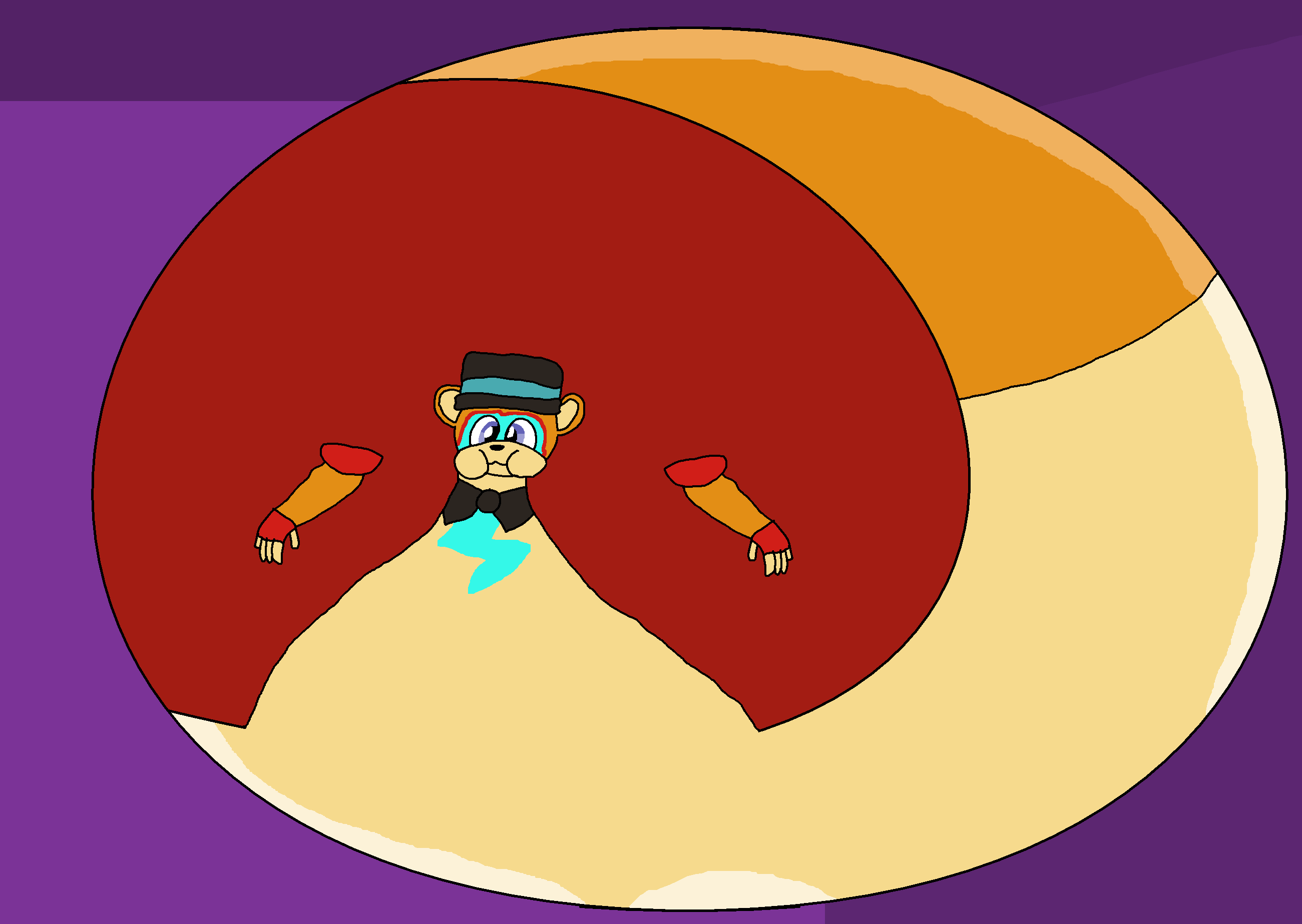 Freddy Inflaction Ballooned Glamrock Freddy by BlondieBoi30504 on DeviantArt