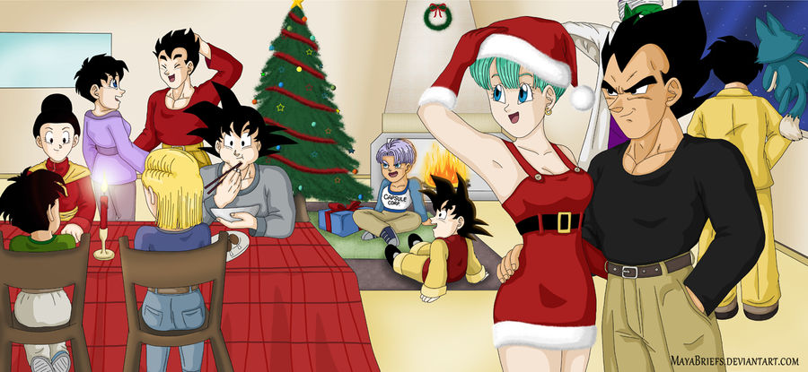 Dragon Ball Christmas By Mayabriefs On DeviantArt