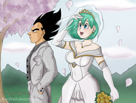 Vegeta and Bulma Wedding