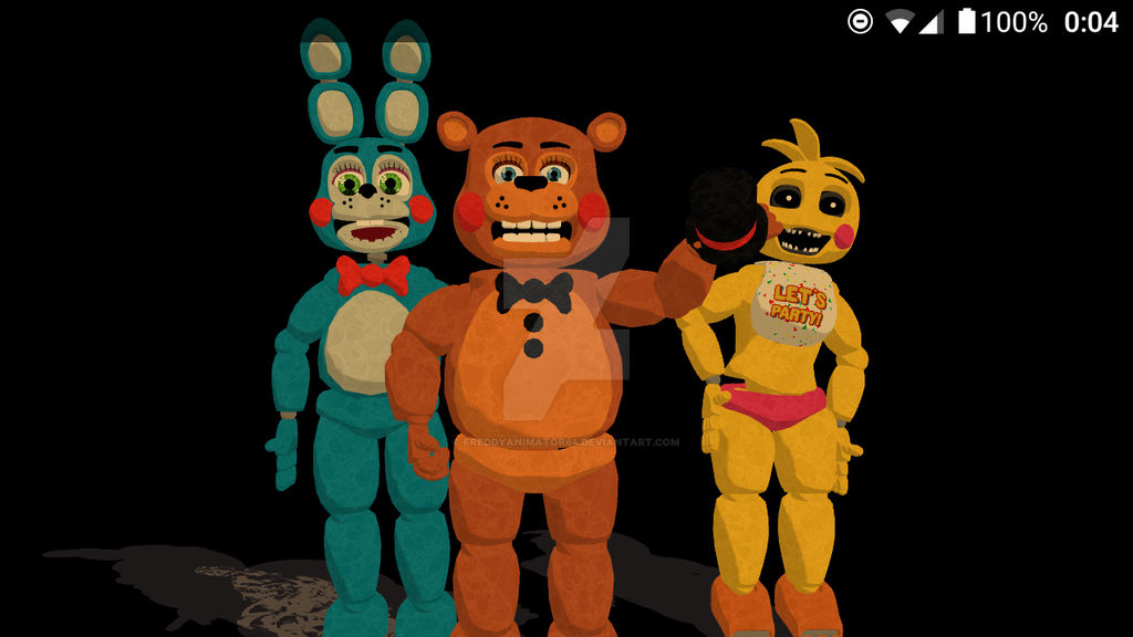 fnaf 2 toy animatronics by CXel1al on DeviantArt