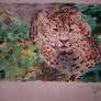 colored pencil leopard