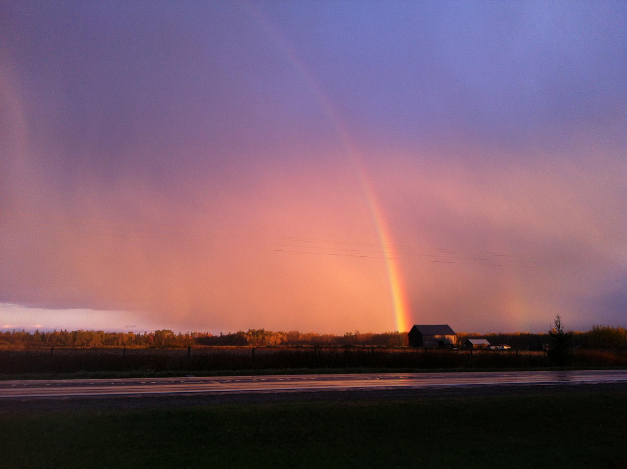 Rainbow Sunset