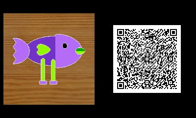 Freakyforms Deluxe QR Codes - Fishbird by MermaidloverTyler on DeviantArt