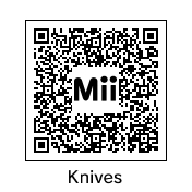 Mii QR Codes: Knives Chau by MermaidloverTyler on DeviantArt