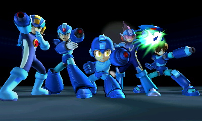 Every Mega Man all at once!