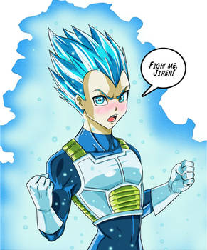 Super Saiyan Blue Vegeta