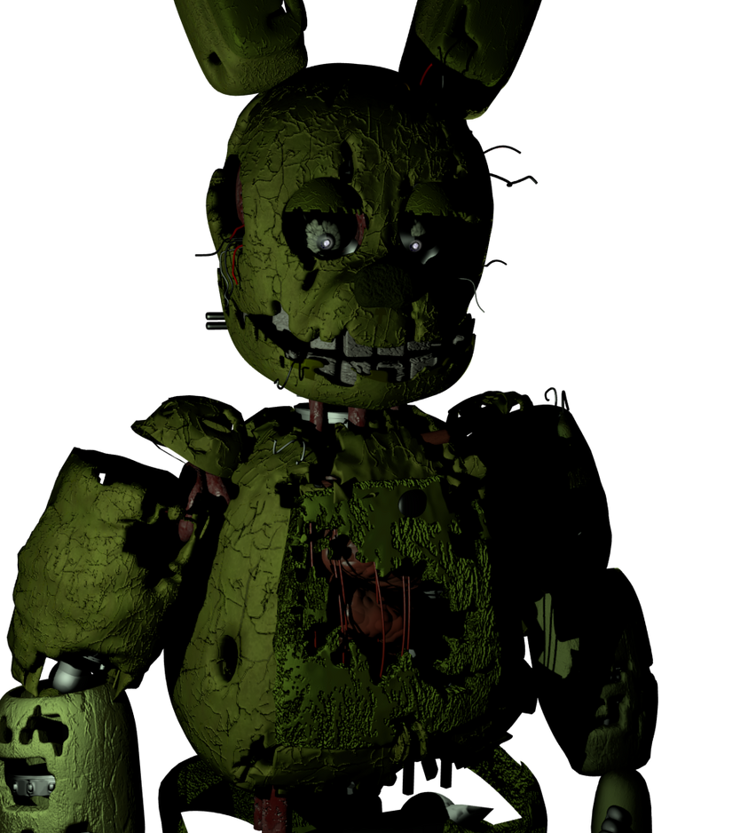 Springtrap model by Apprenticehood on DeviantArt