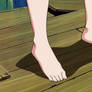 Ryuko Matoi feet