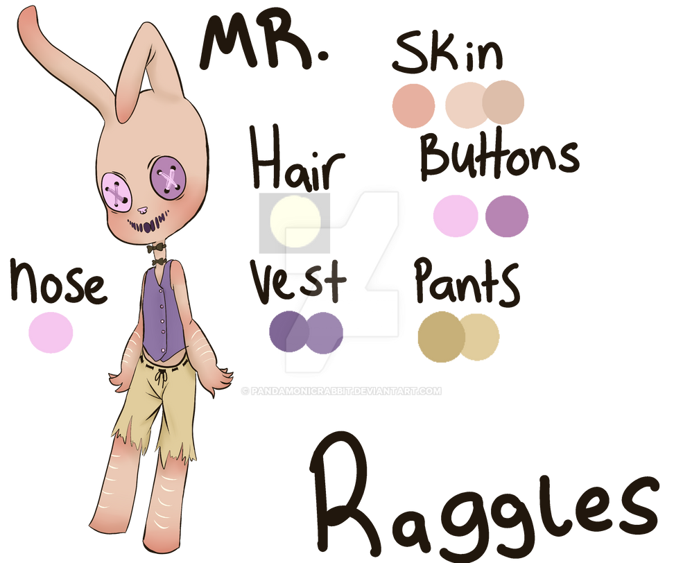 Mr Raggles by Pandamonicrabbit on DeviantArt