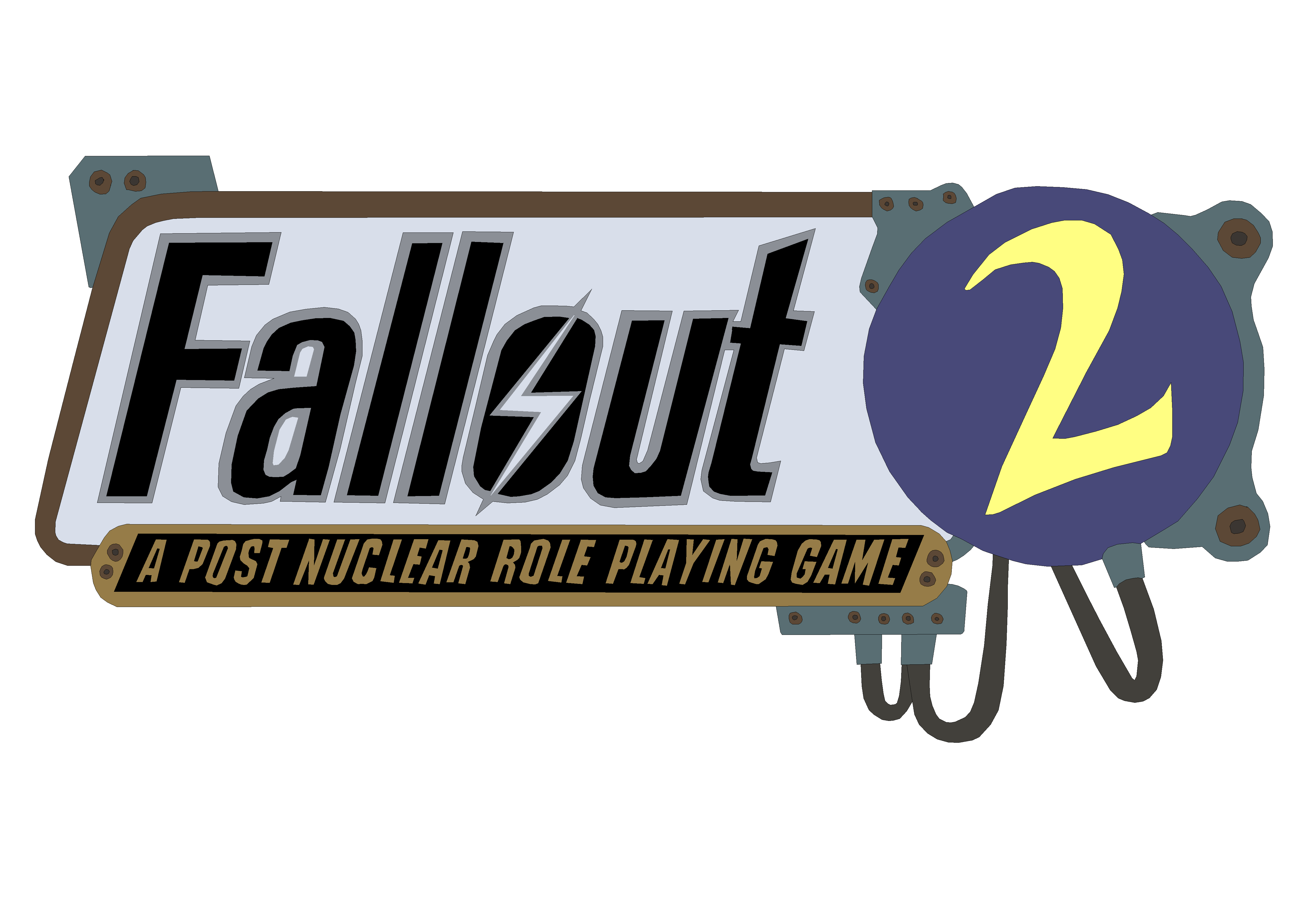Fallout 2 Loading Icon Fallout 2 Logo Render by TheJackMoriarty on DeviantArt