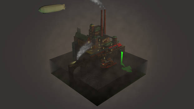 Low Poly - Old Factory