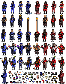 2015: The Year of Pixel Dailies  Pixel art games, Team fortress 2, Team  fortress