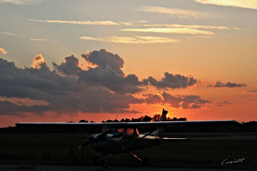Cessna Sunset by corbin75 on DeviantArt