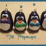 Bow-Tie Penguins, fimo