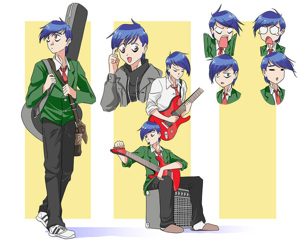 Character Design 01 Anime Styles by HBattoo on DeviantArt