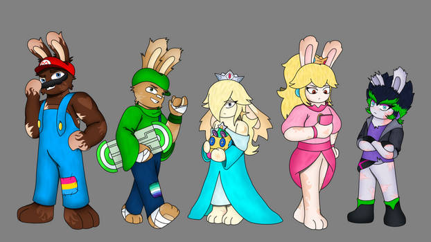 Mario Rabbids Human Explore the Best Mariorabbids Art | DeviantArt