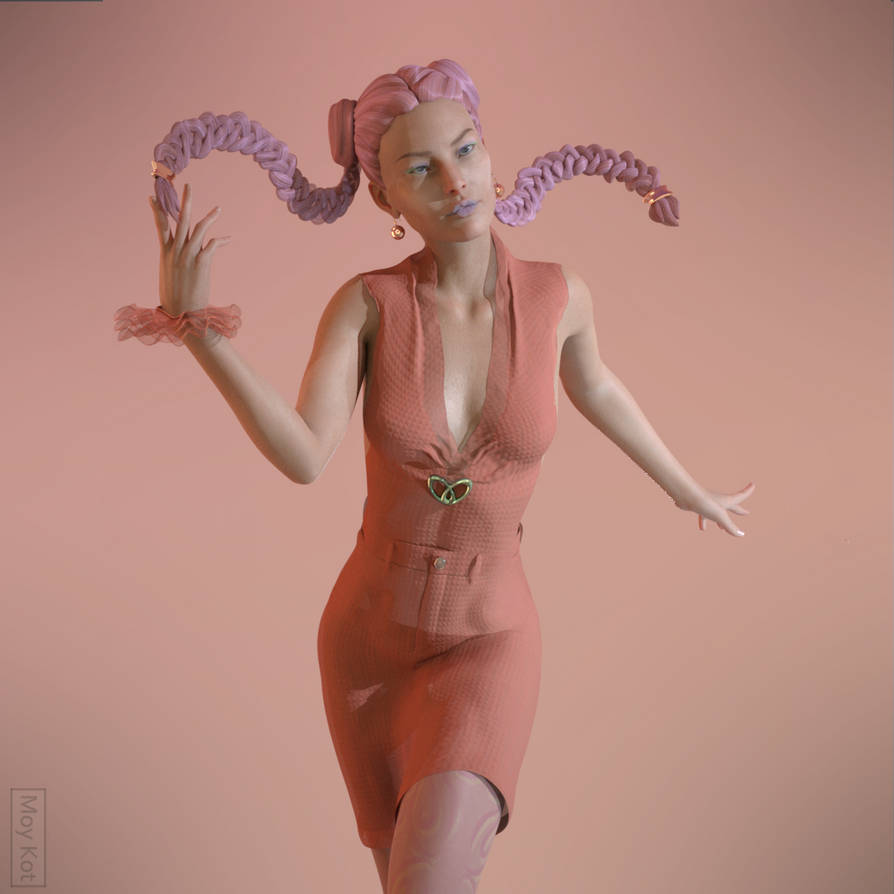 Makoto for Genesis 8 Female by MoyKot