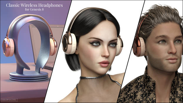 Classic Wireless Headphones for Genesis 8