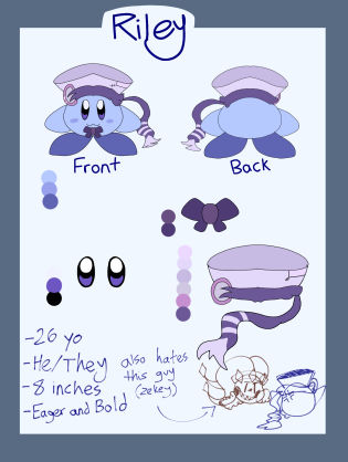 Riley Ref by MeltedBubble on DeviantArt