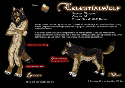 Celestialwolf Character Sheet