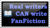 Real Writers Can Write Fanfic