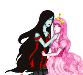 Marceline and Princess Bubblegum