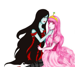 Marceline and Princess Bubblegum