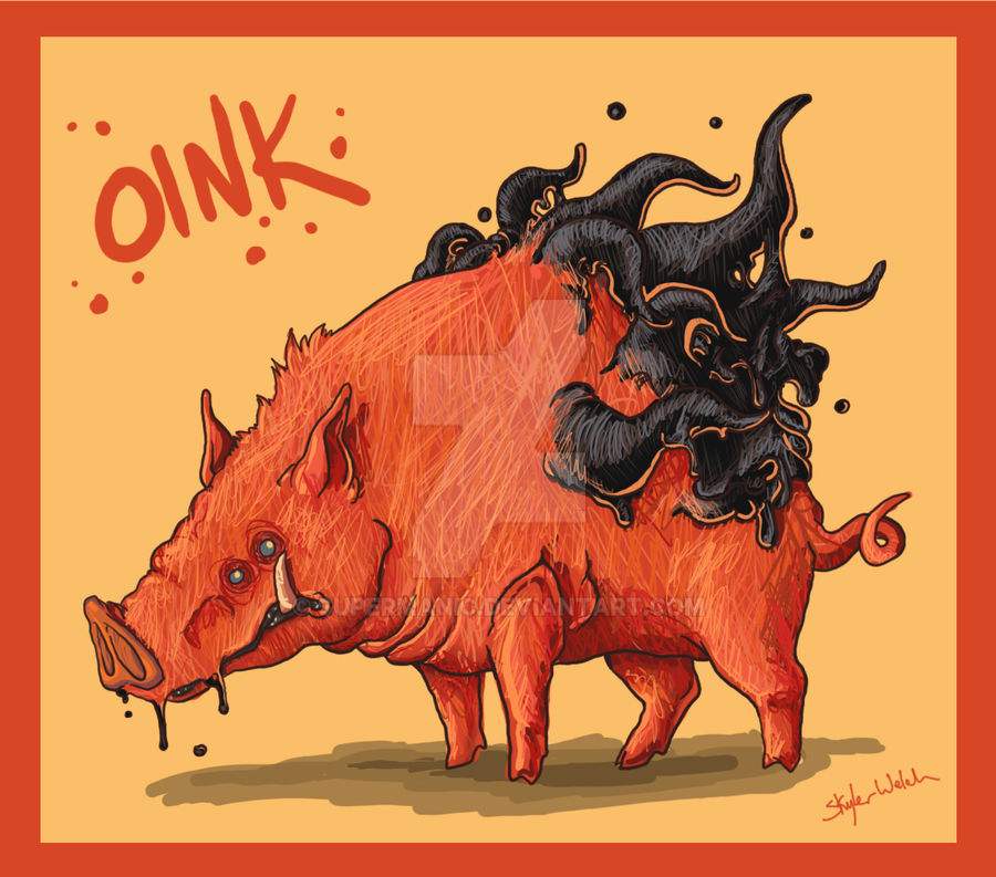 Oink by supermanic