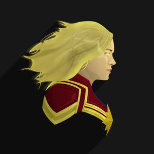 Captain Marvel PopHeadShot