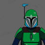 Female Mandalorian (Lego Female Mando Green)