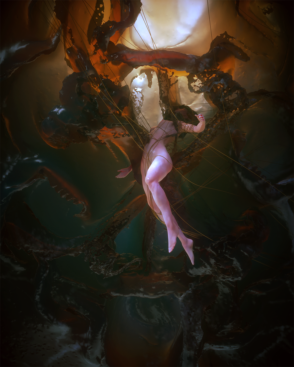 Woman in liquid #2