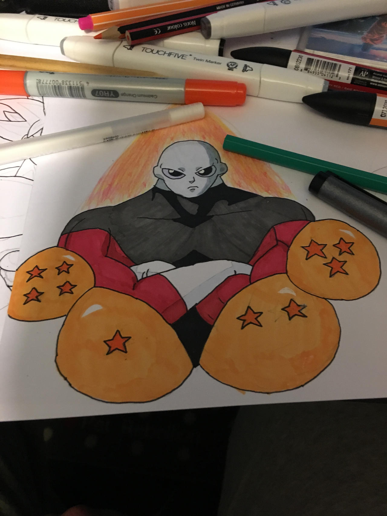 Jiren tattoo design by PaulToBroly on DeviantArt