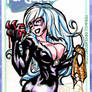 Black Cat Sketch Card