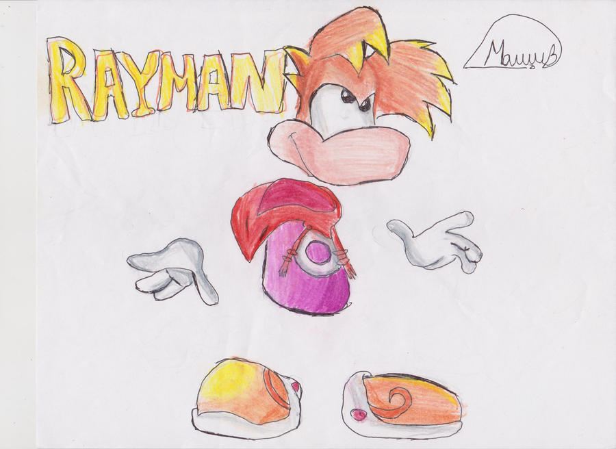 rayman by OcramFlashSD on DeviantArt