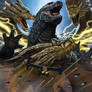 Godzilla vs King Ghidorah Epic Battle