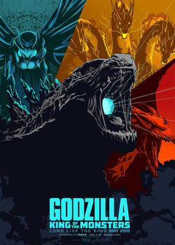 Godzilla King Of The Monsters: Cover 3
