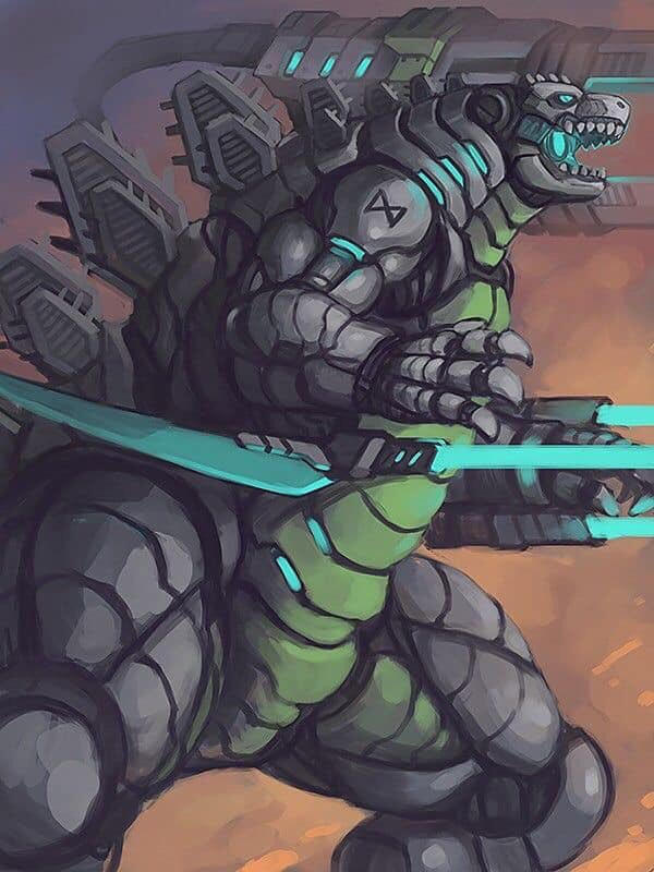 mechagodzilla misssaber444 gigan