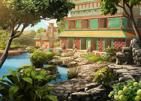 Mayan Jungle Tide Pools