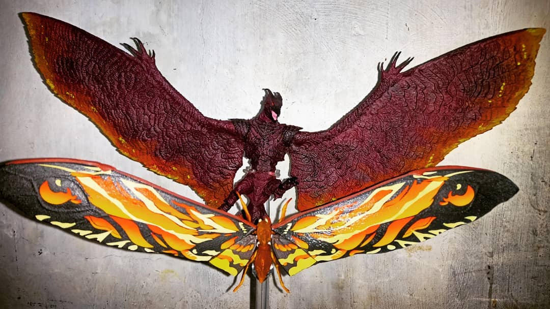SHMA Rodan 2019 vs Mothra 2019 by LordSaber488 on DeviantArt