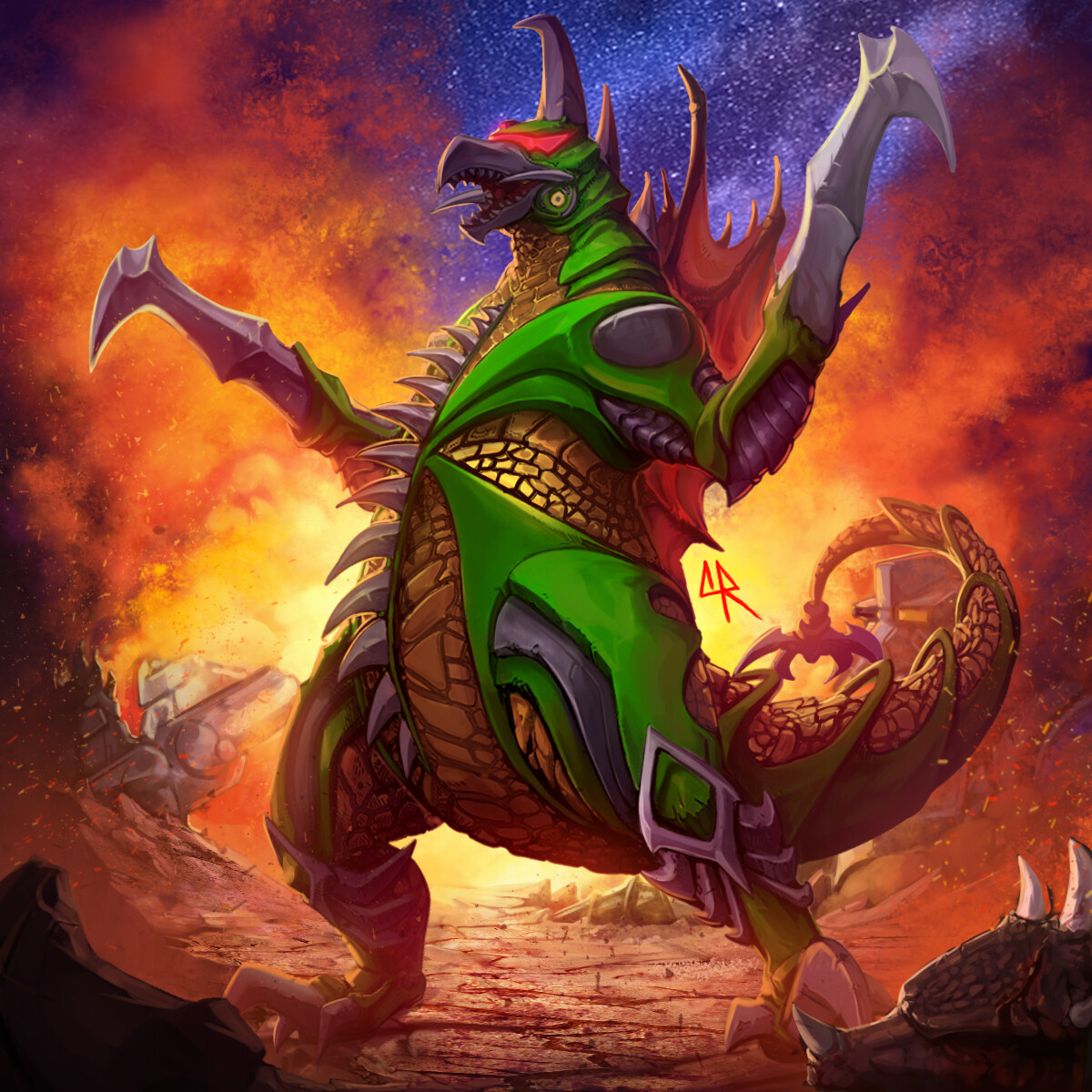 Gigan new model by MissSaber444 on DeviantArt