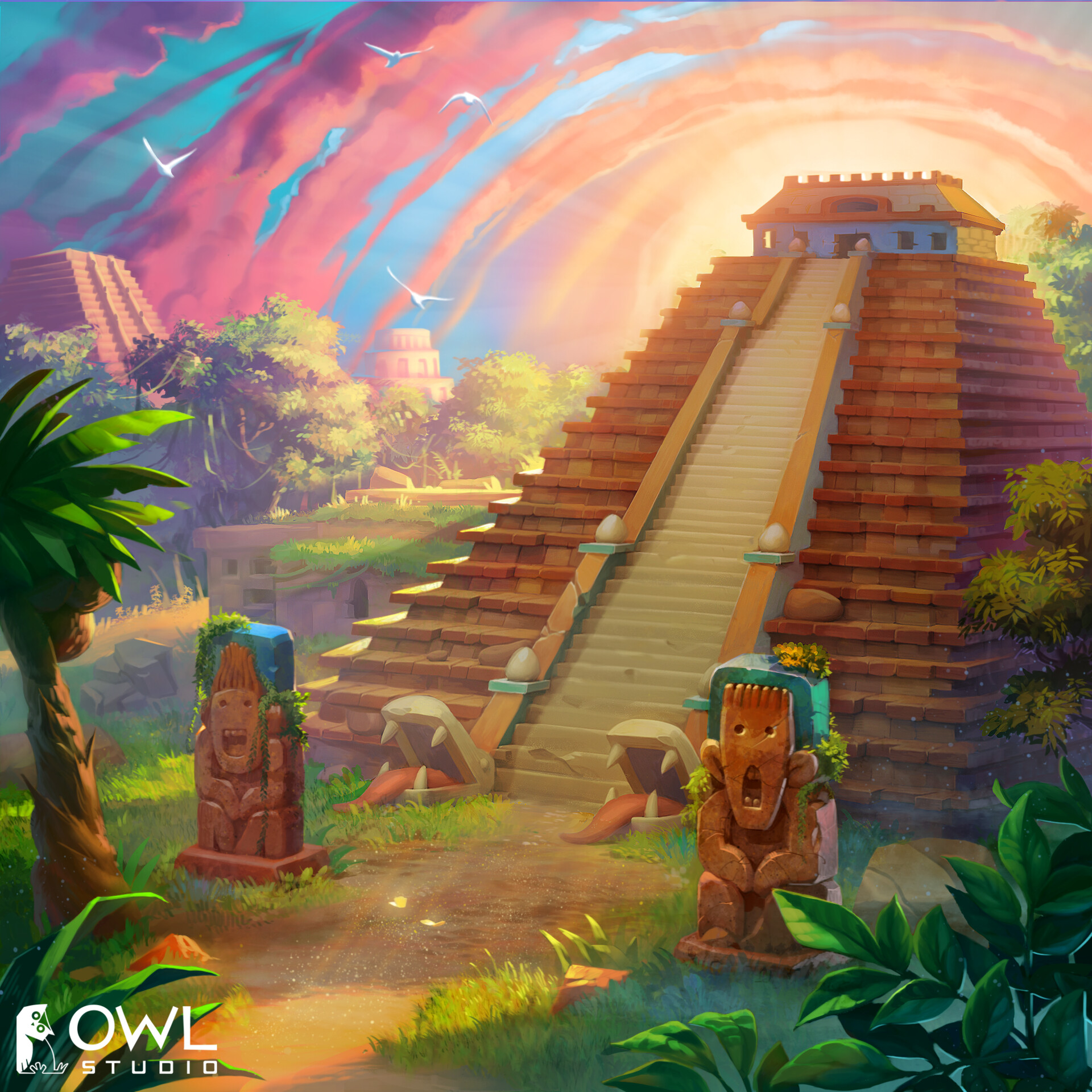 Aztec Pyramids Arrt Aztec Pyramids Pictures