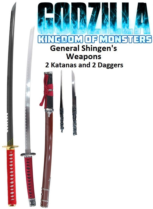 Godzilla Age of Monsters General Shingen's Weapons by LordSaber488 on ...