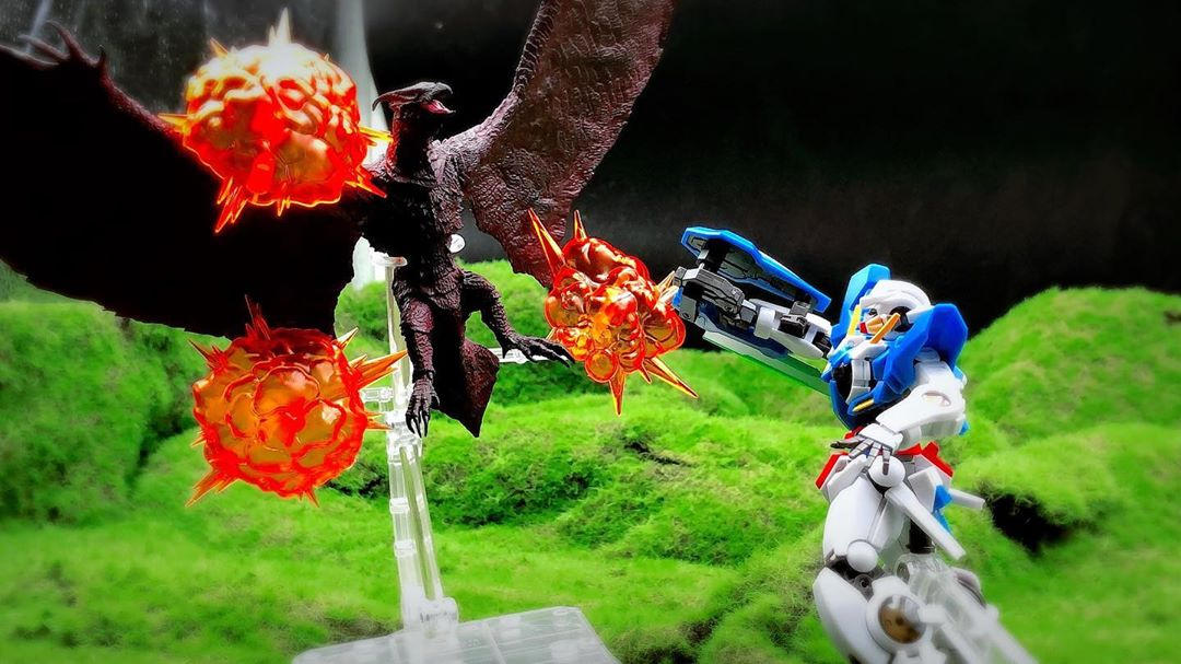SHMA Gundam vs Rodan 2019 2 by MissSaber444 on DeviantArt